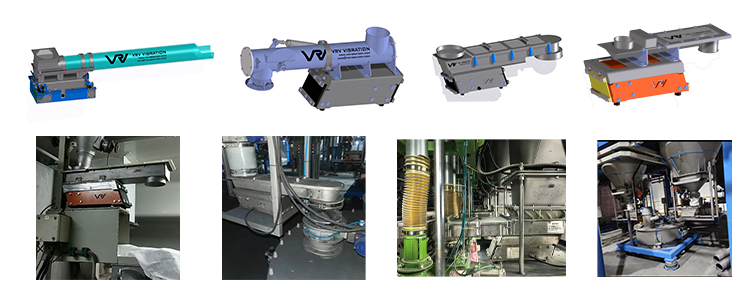 Various industries application of small vibrating feeder