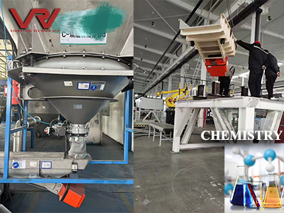 vibrating conveyor for chemistry industry