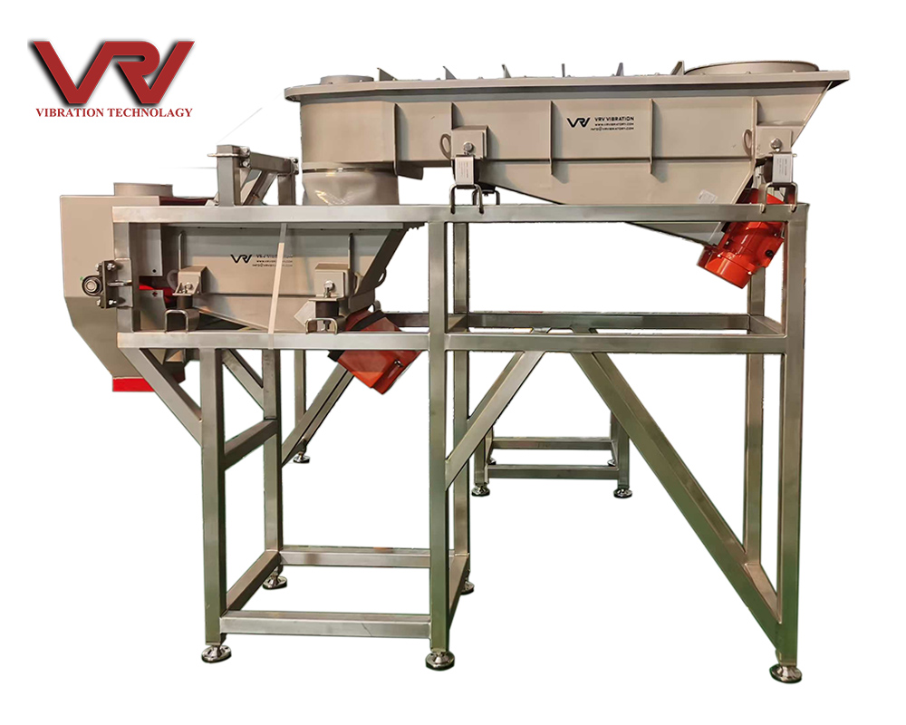 Electromagnetic vibrating feeder