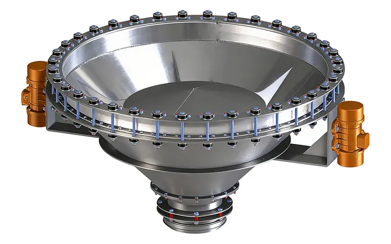 316L stainless steel food-grade bin activator for food processing 