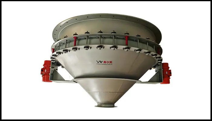 vibratory bin activator for silo and bulk material discharge vibratory bin activator for silo and bulk material discharge