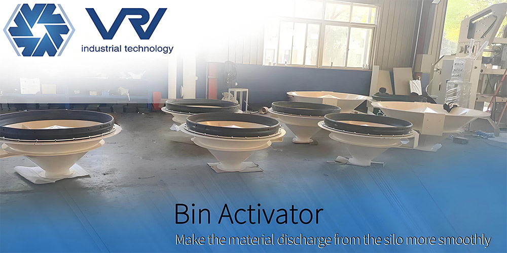 Silo bin activator សម្រាប់ការបញ្ចេញសម្ភារ
